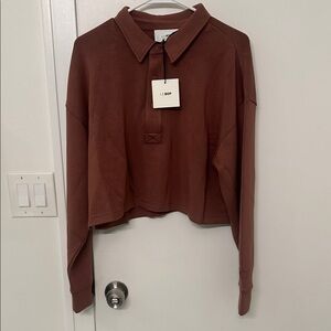 Le Bop Nutmeg Cropped polo